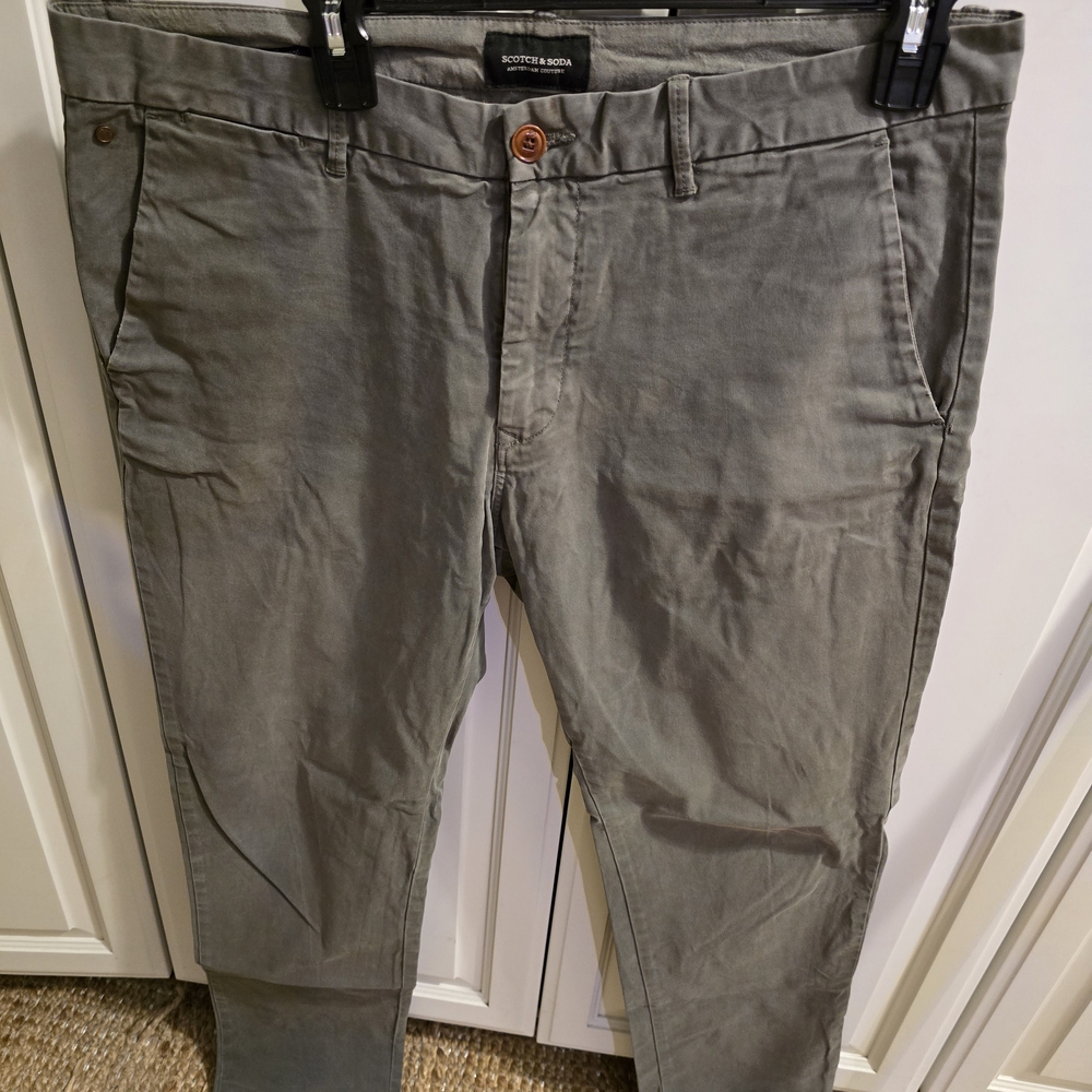 Scotch & Soda Gray Chinos